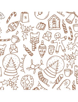 BACKERY NAVIDAD BOBINAS GREASEP 32gr x 485mm  T/C (50mt) 